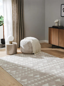 Flat Weave Rug Henna Beige