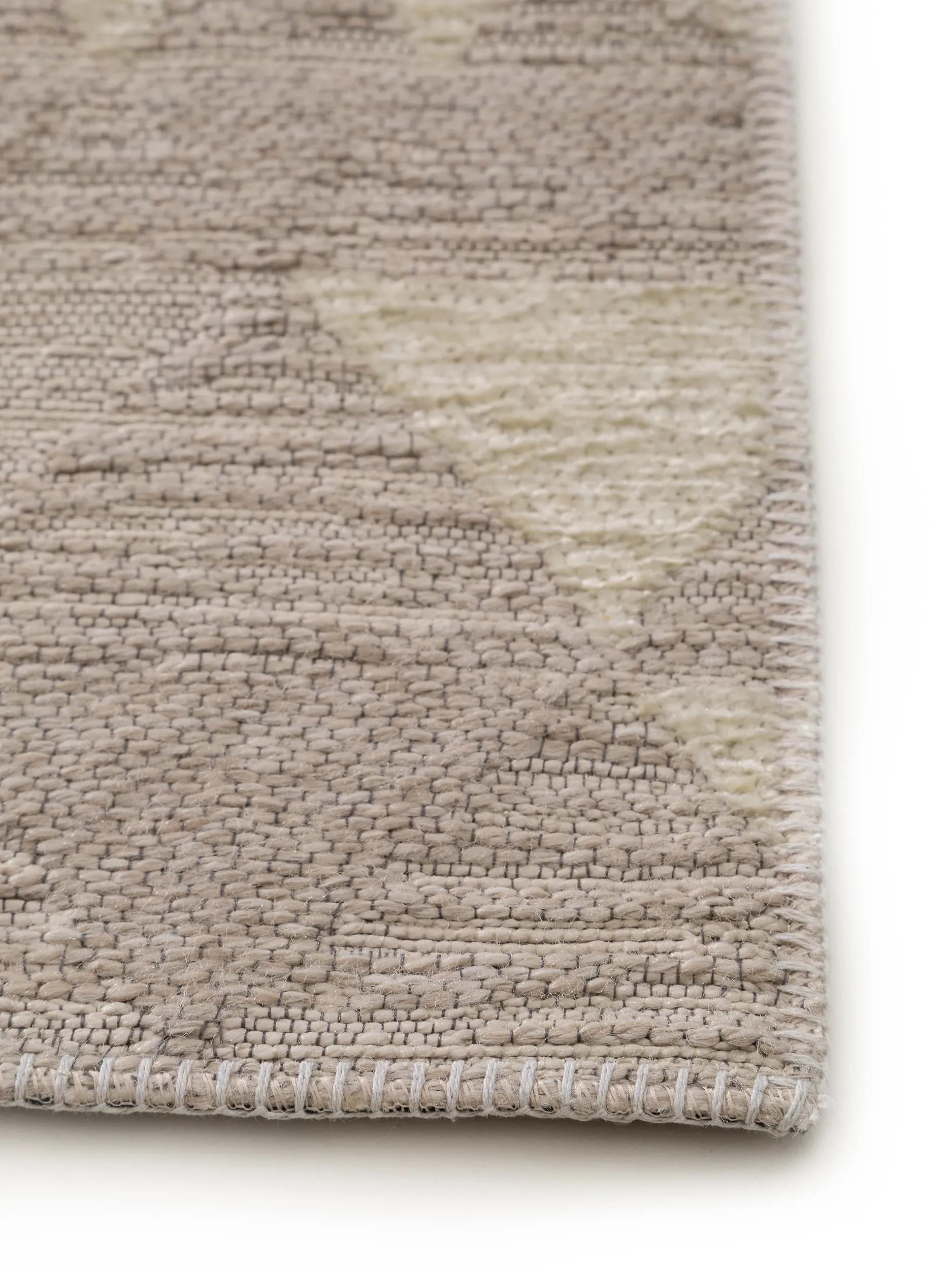 Flat Weave Rug Henna Beige