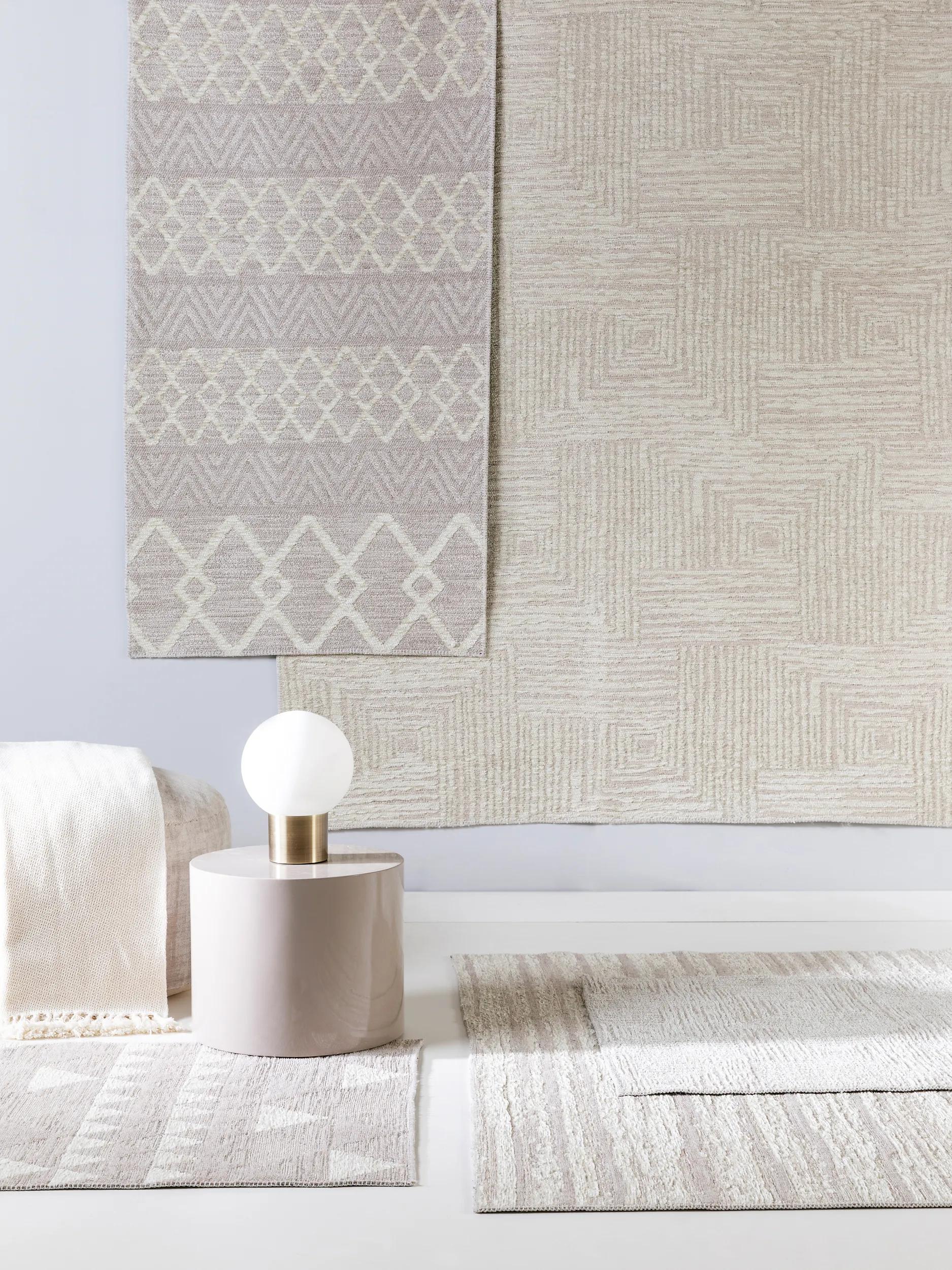 Flat Weave Rug Henna Beige