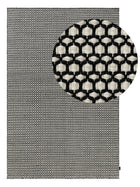 Wool Rug Hera Beige/Black