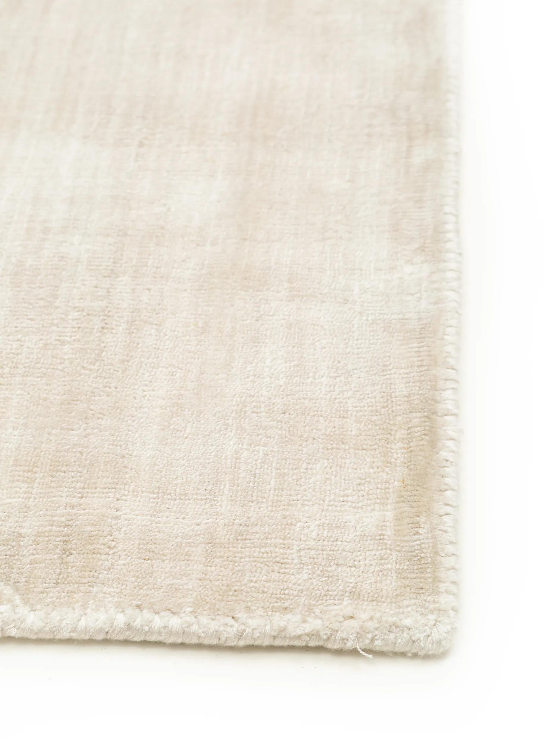 Viskose-Teppich Hudson Creme