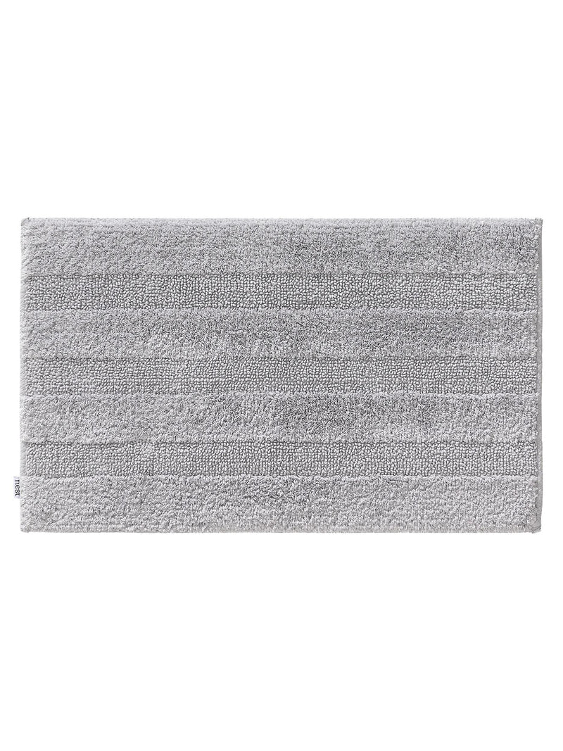 Bath Rug Ilka Light Grey