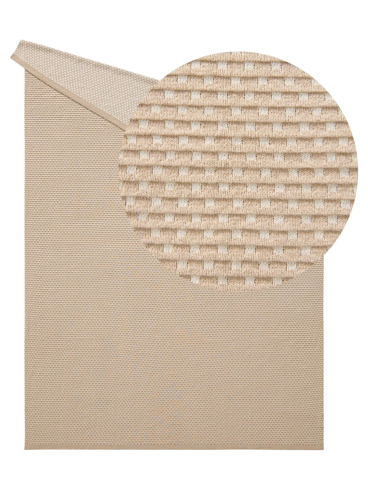 Cotton Blanket Ilma Beige