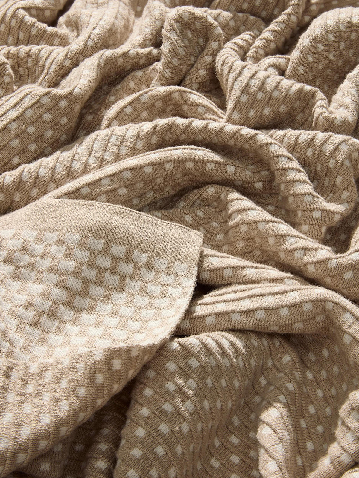 Cotton Blanket Ilma Beige