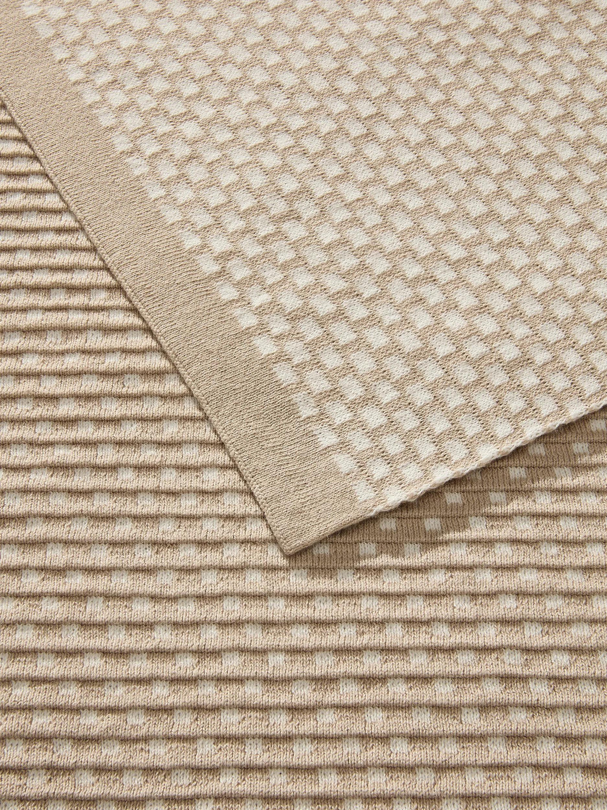 Cotton Blanket Ilma Beige
