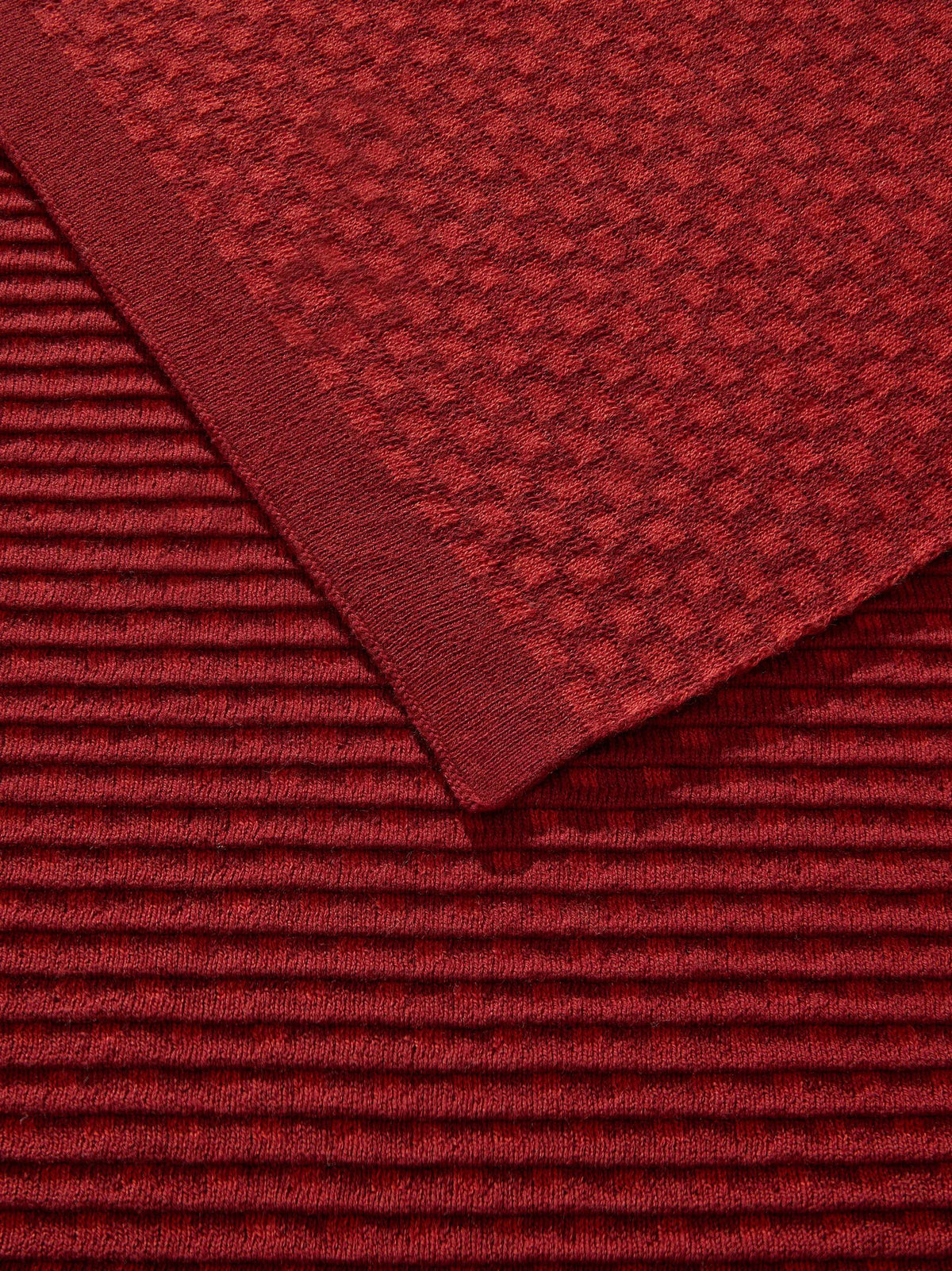 Cotton Blanket Ilma Red