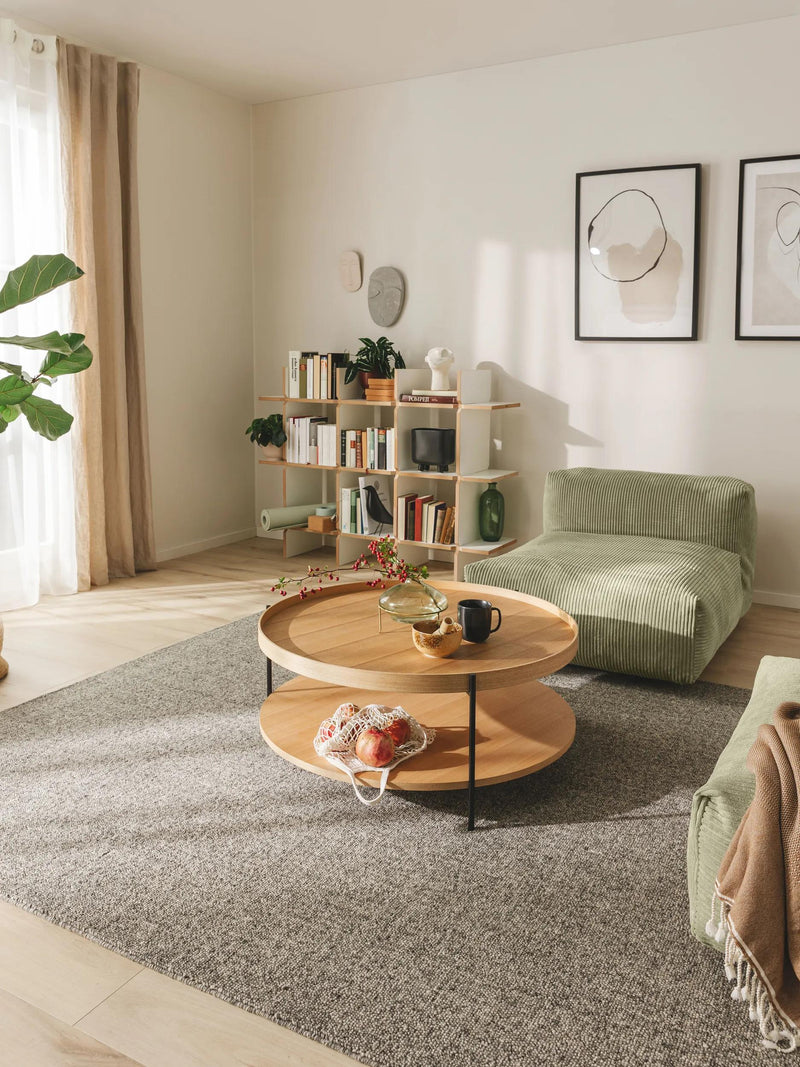 Wool Rug Imke Grey