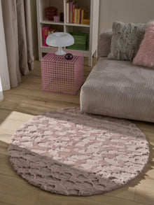 Fur Rug Immy Pink