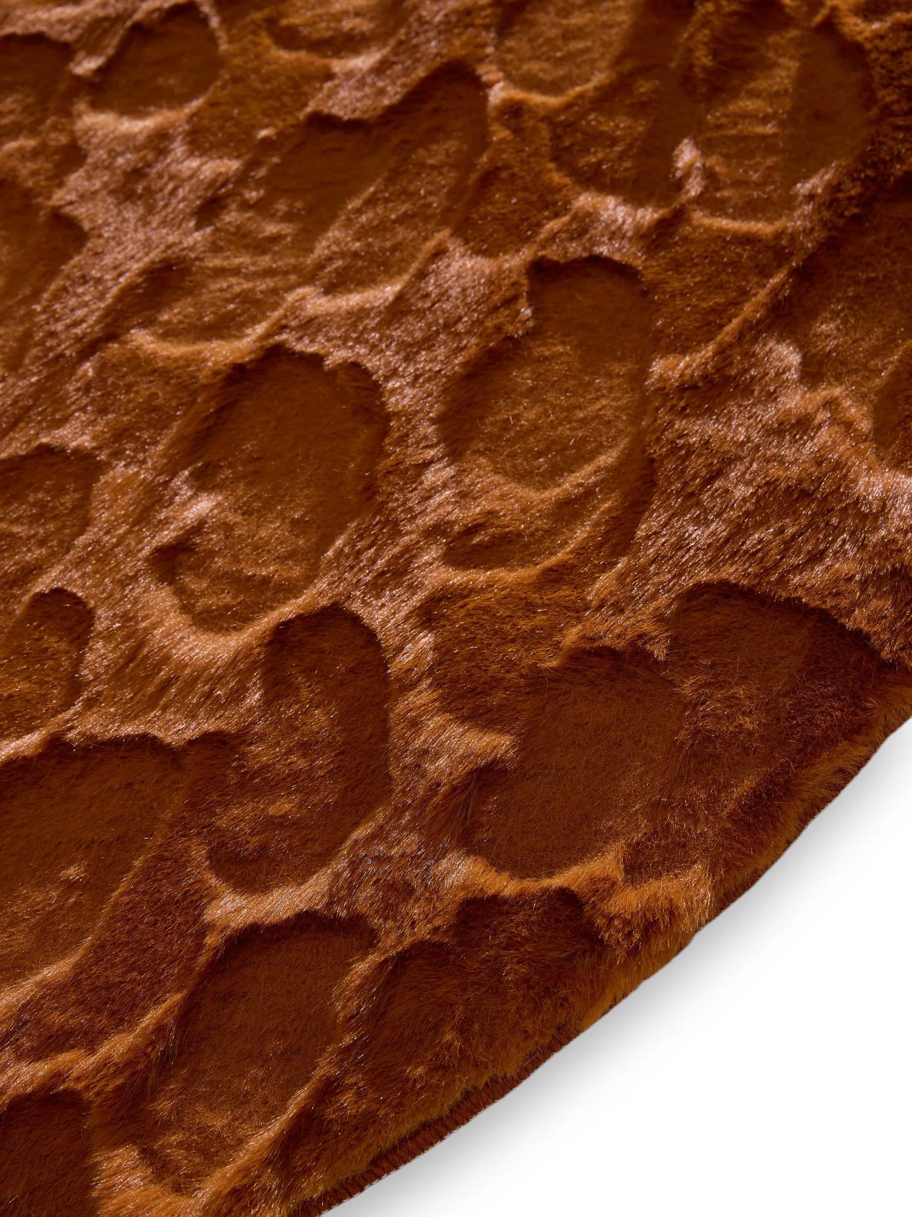Fur Rug Immy Orange
