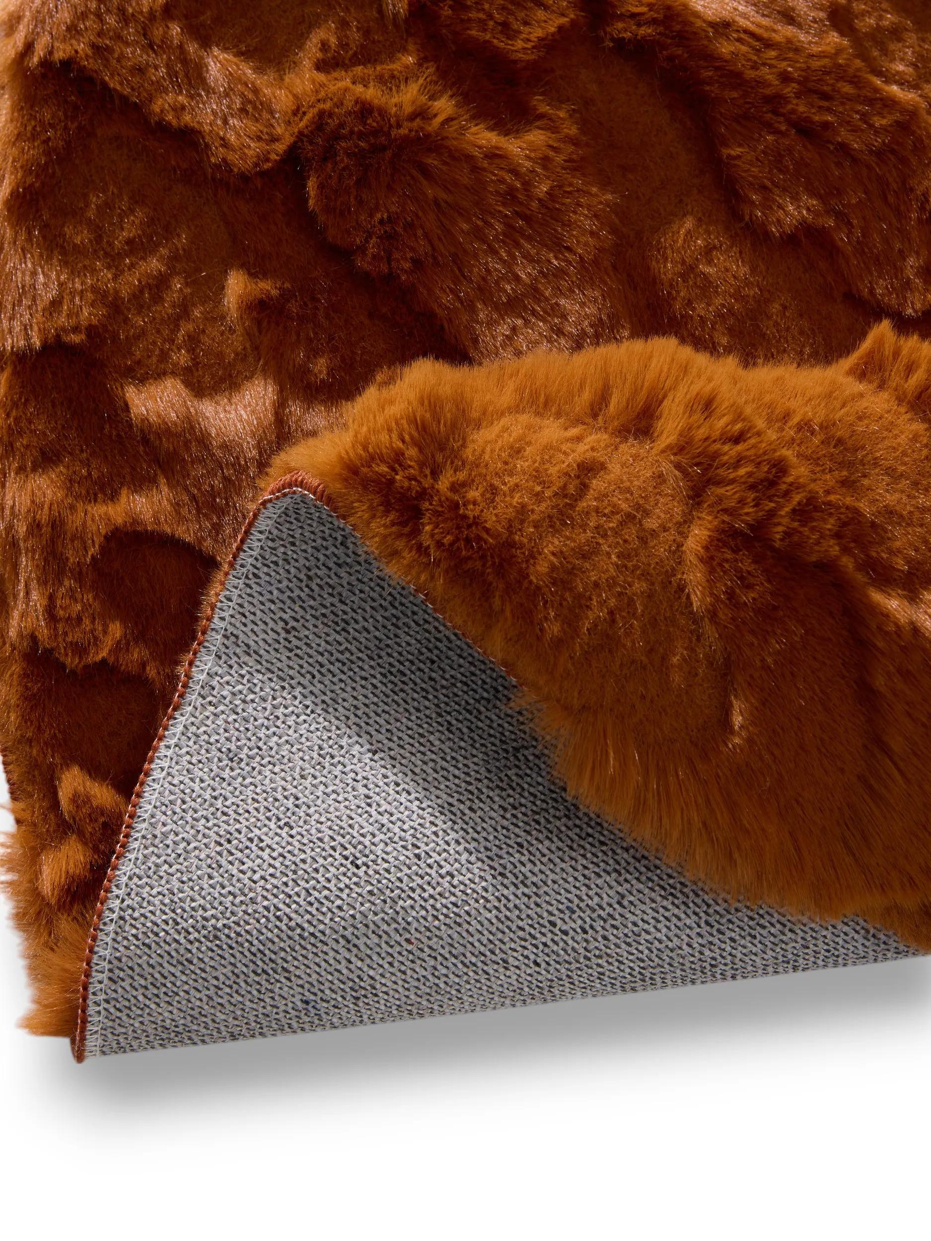 Fur Rug Immy Orange
