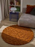Fur Rug Immy Orange