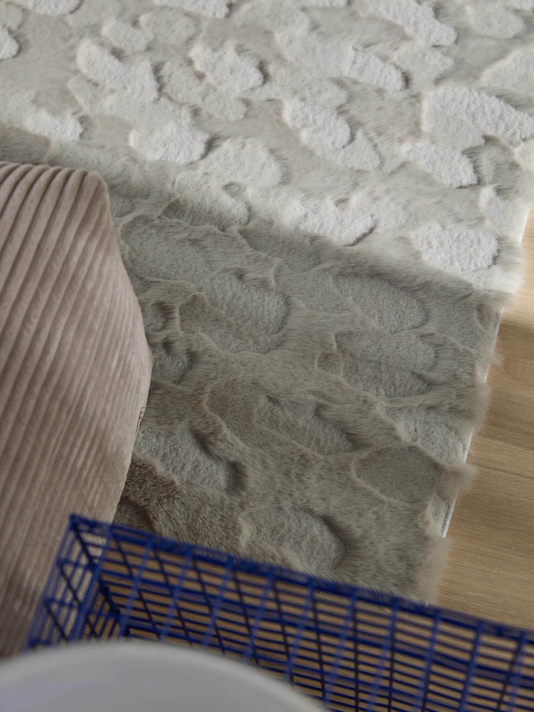Fur Rug Immy Grey