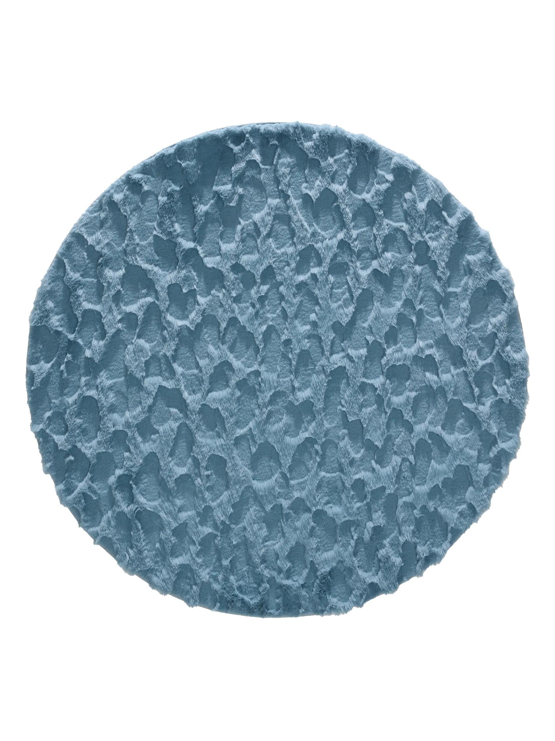 Fur Rug Immy Blue