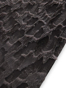 Fur Rug Immy Charcoal