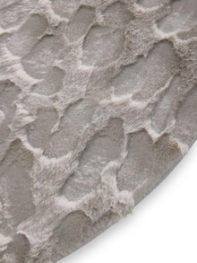Tapis en fourrure Immy gris