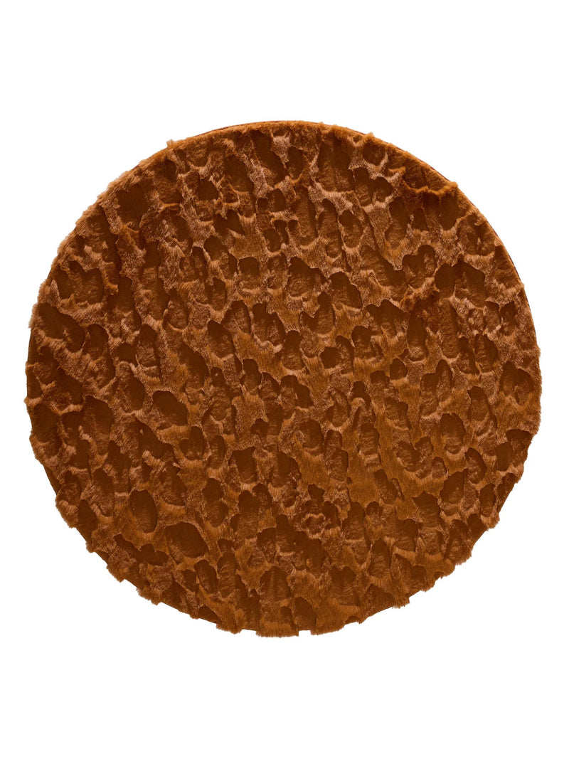 Fur Rug Immy Orange