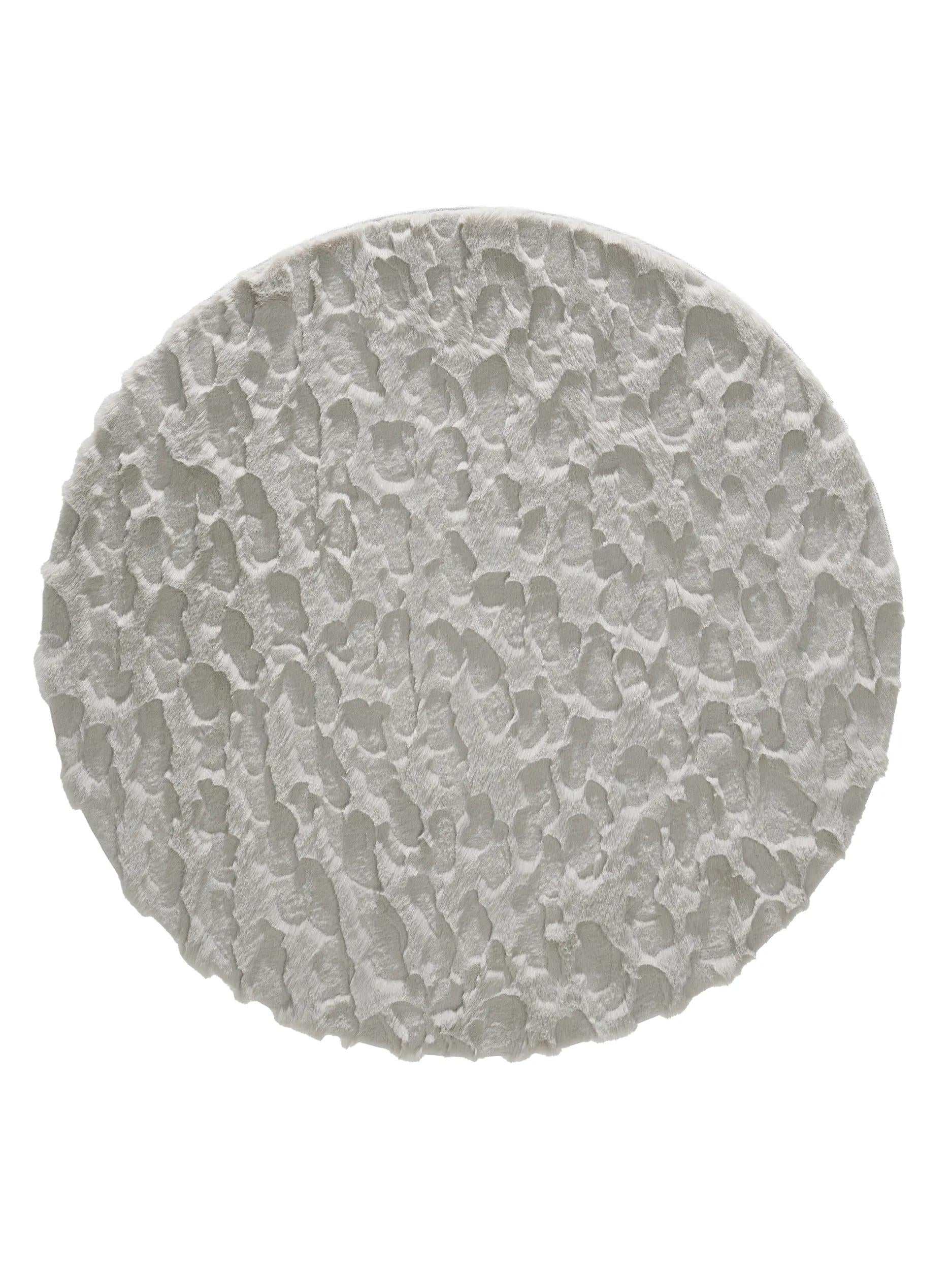 Tapis en fourrure Immy gris