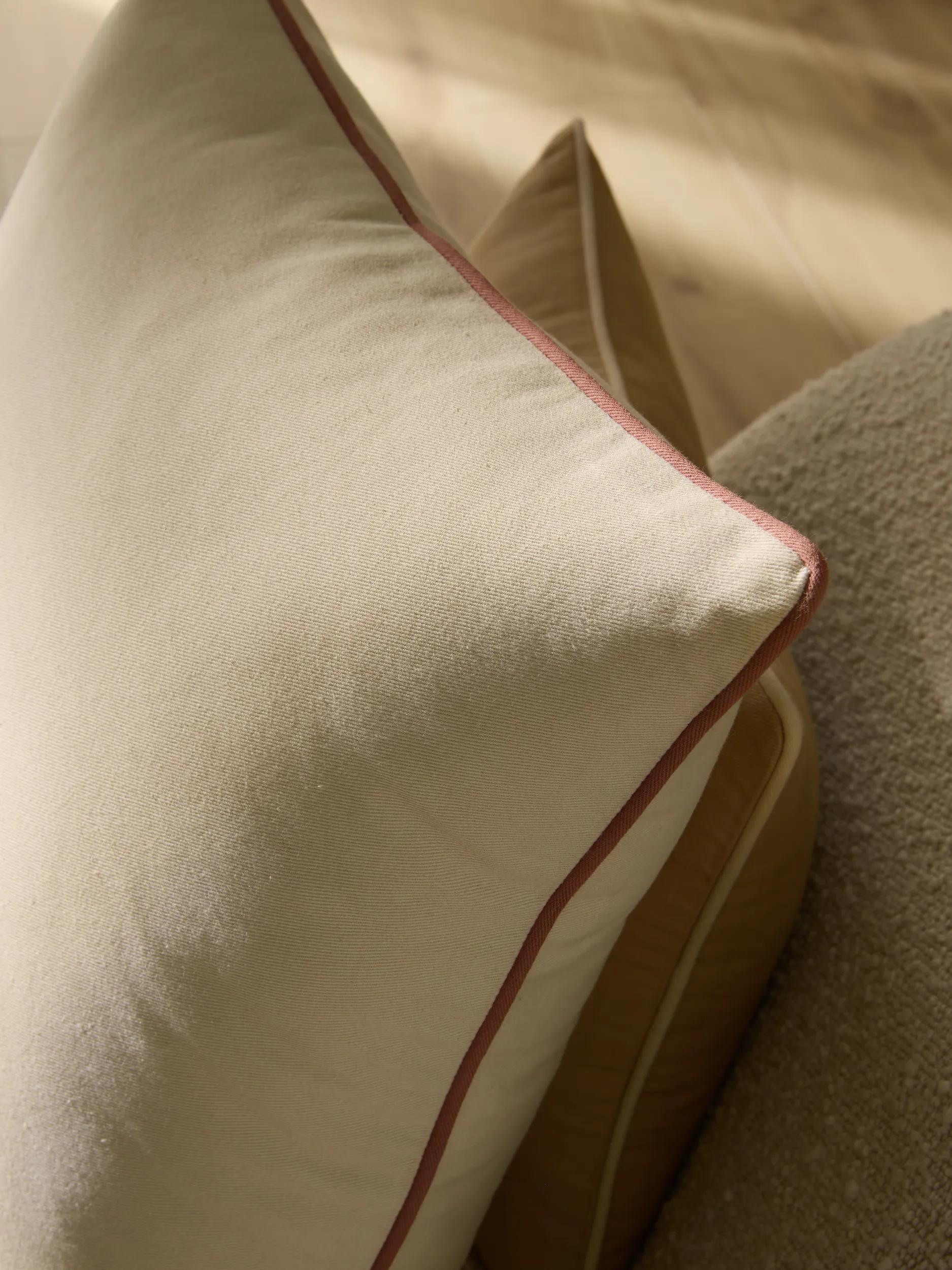 Cushion Ines Cream/Terracotta