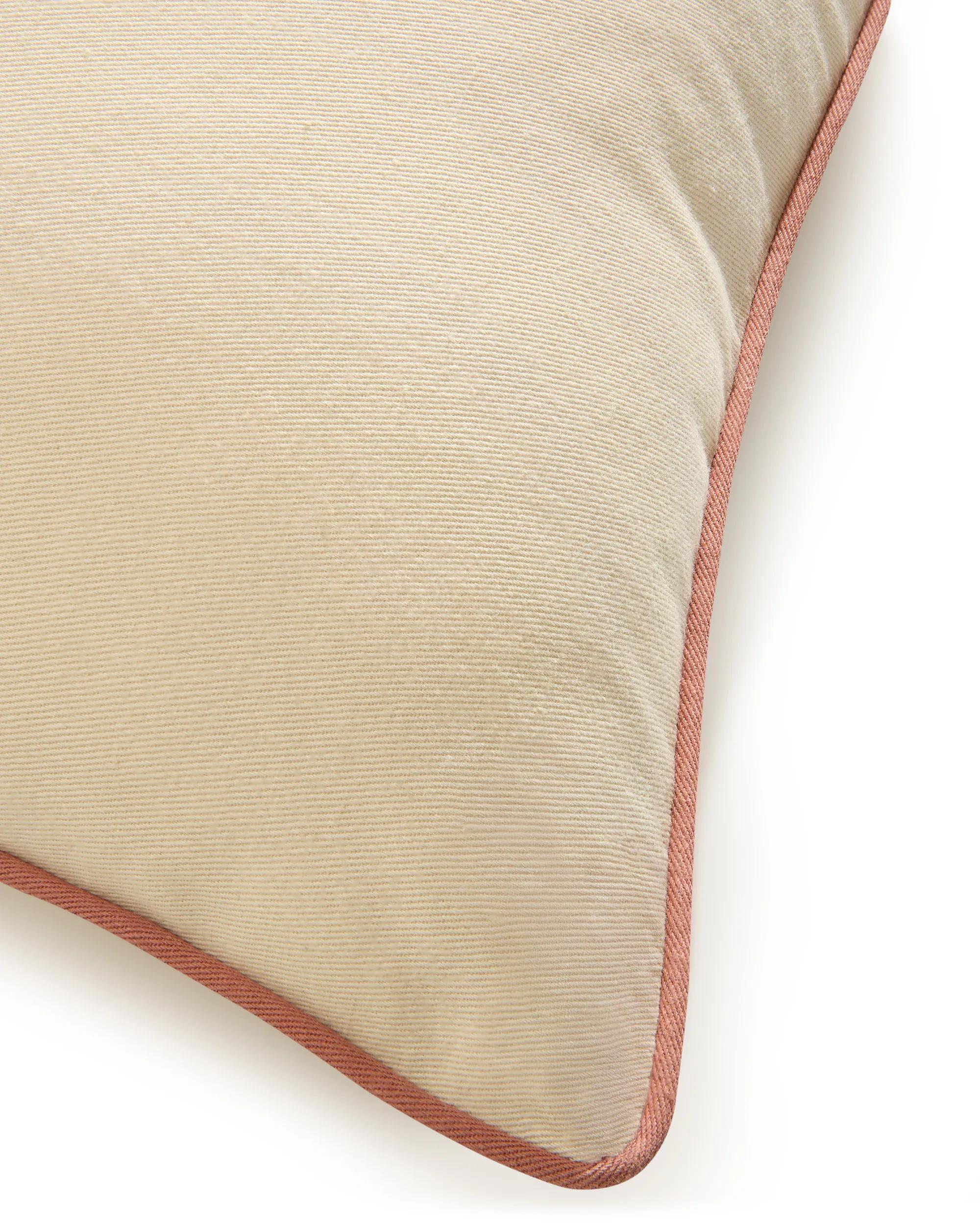 Cushion Ines Cream/Terracotta