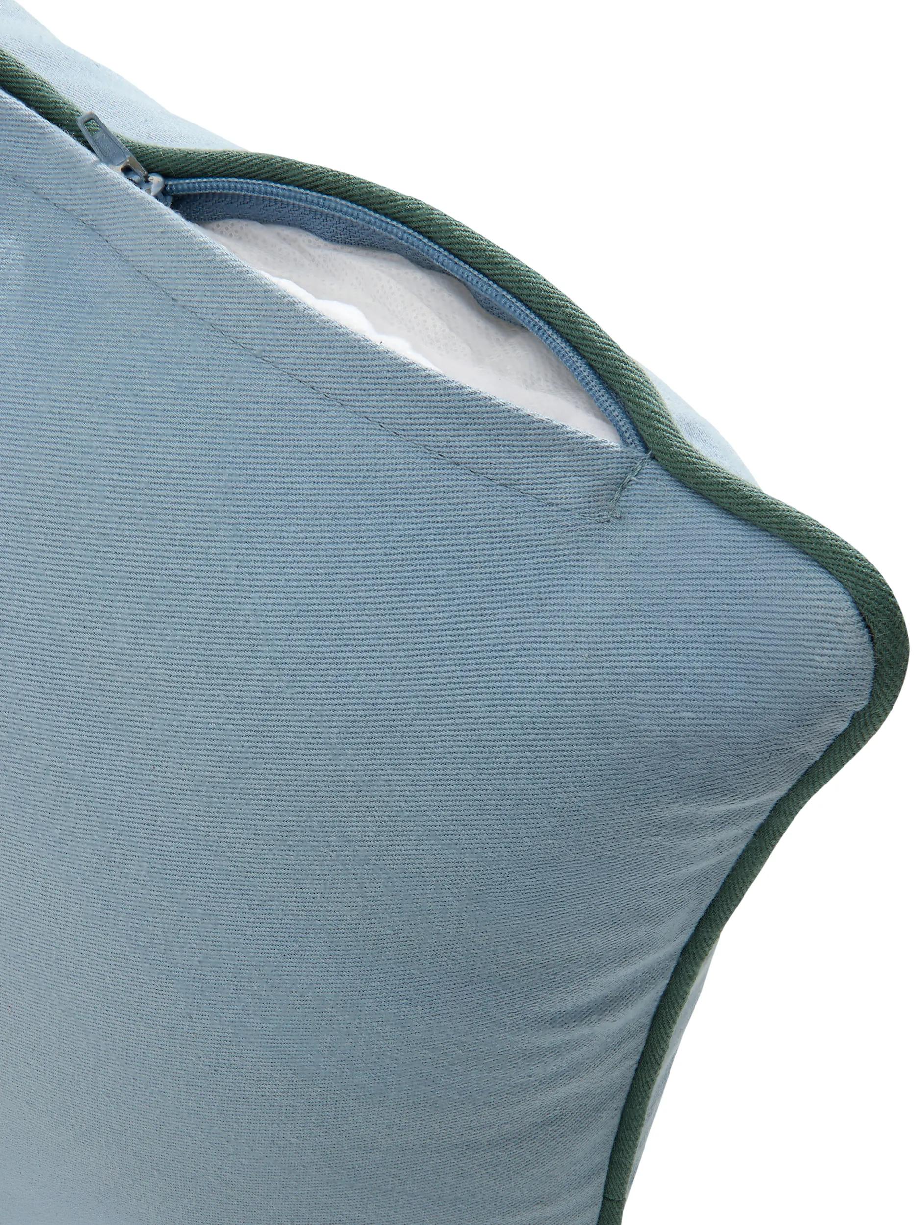 Cushion Ines Blue/Green