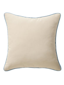 Cushion Ines Light Grey/Blue
