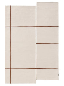 Wollteppich Issey Creme