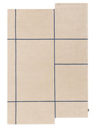 Wollteppich Issey Beige