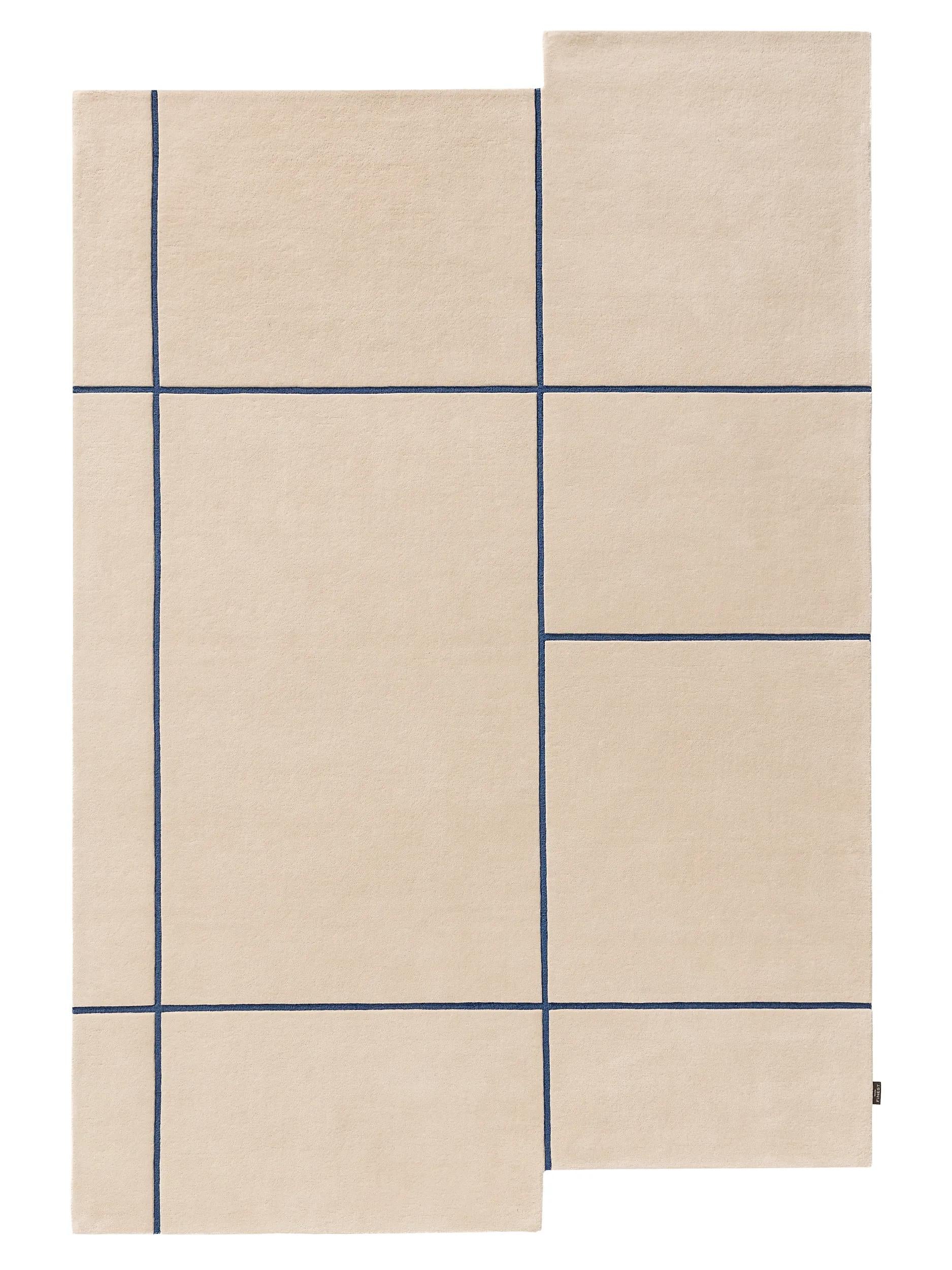 Wollteppich Issey Beige