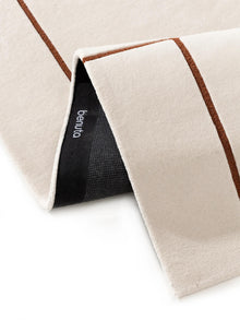 Wollteppich Issey Creme