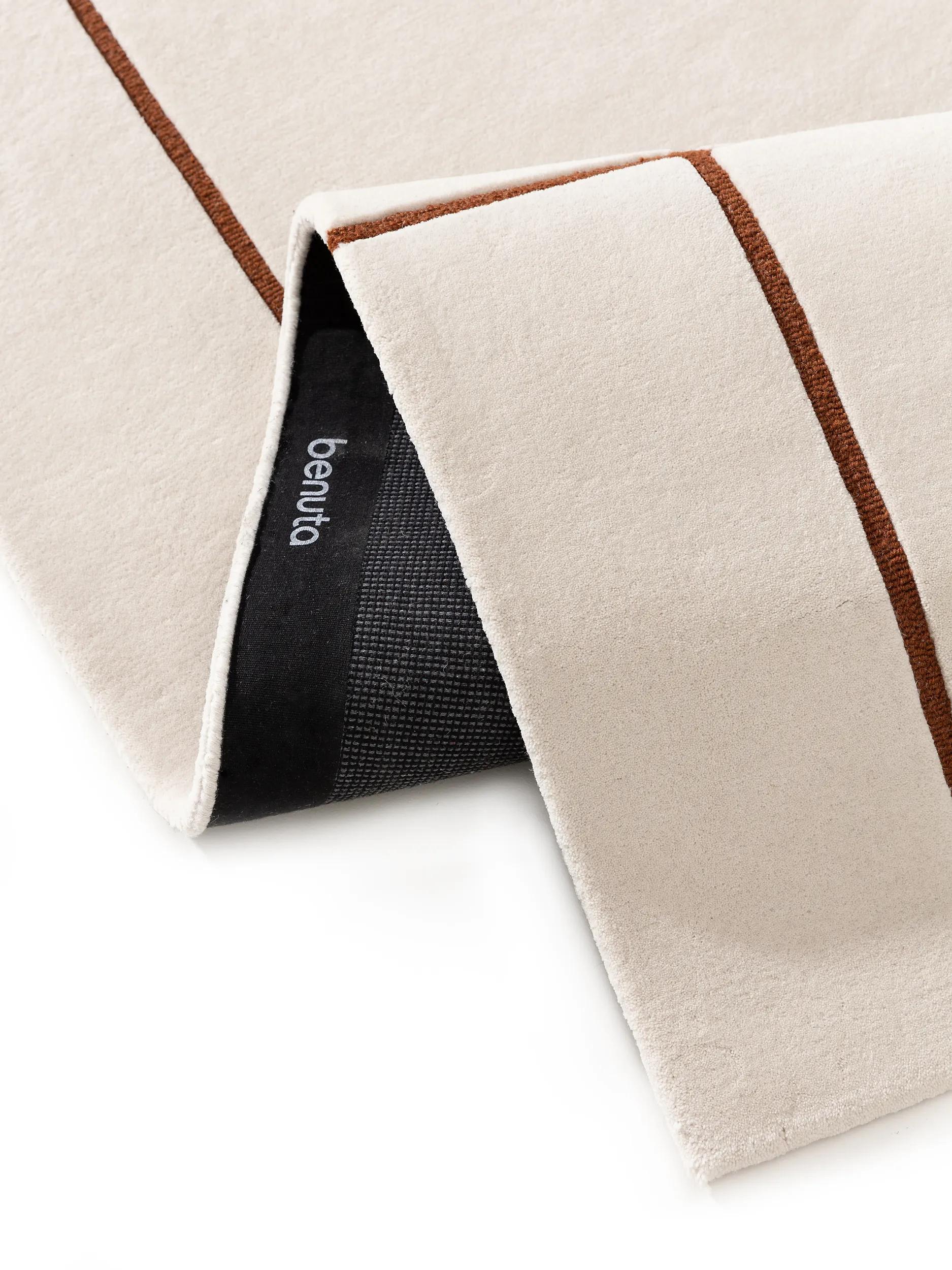 Wollteppich Issey Creme