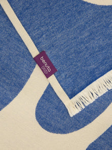 Cotton Blanket Jacky Blue