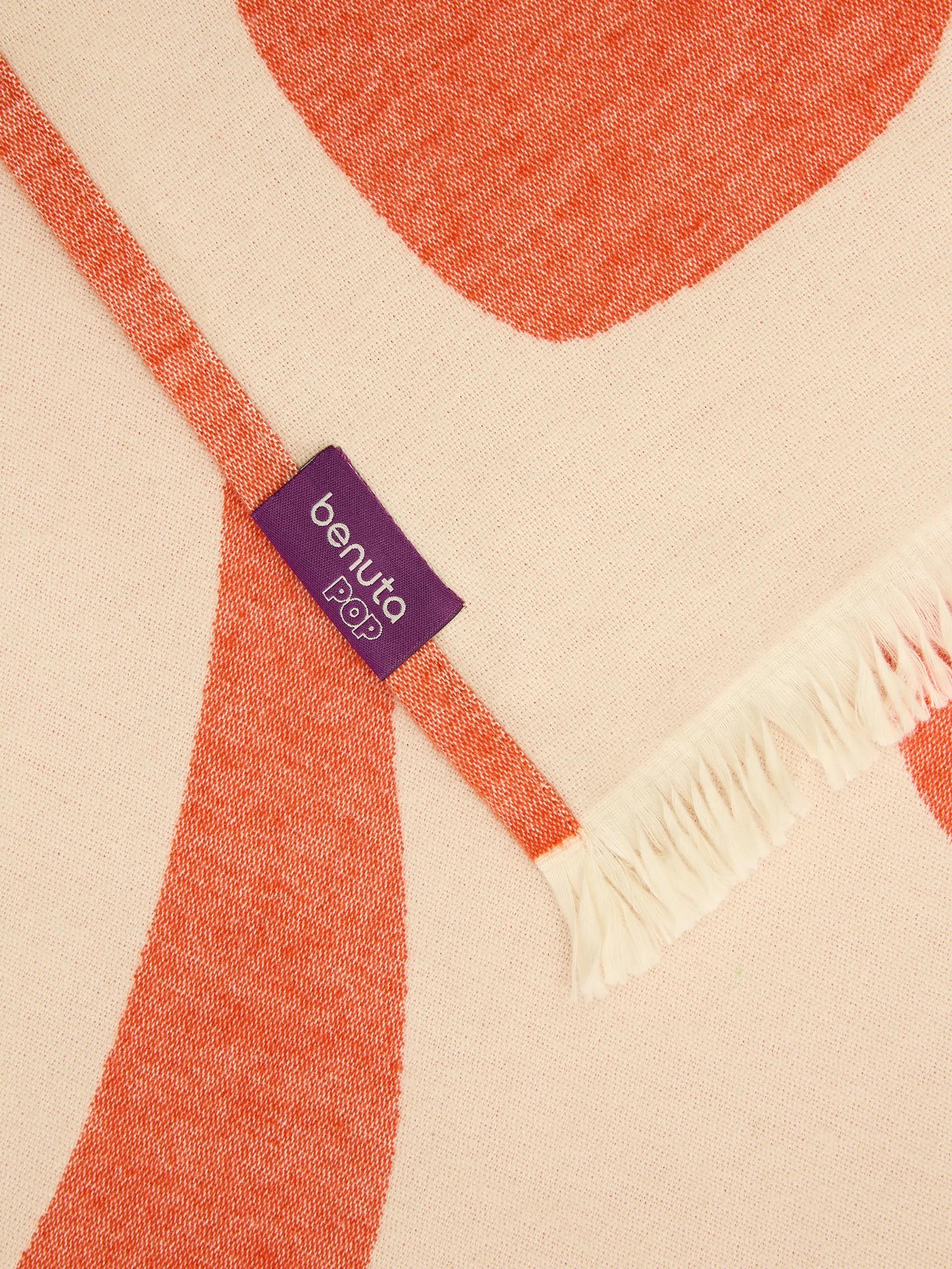 Cotton Blanket Jacky Red