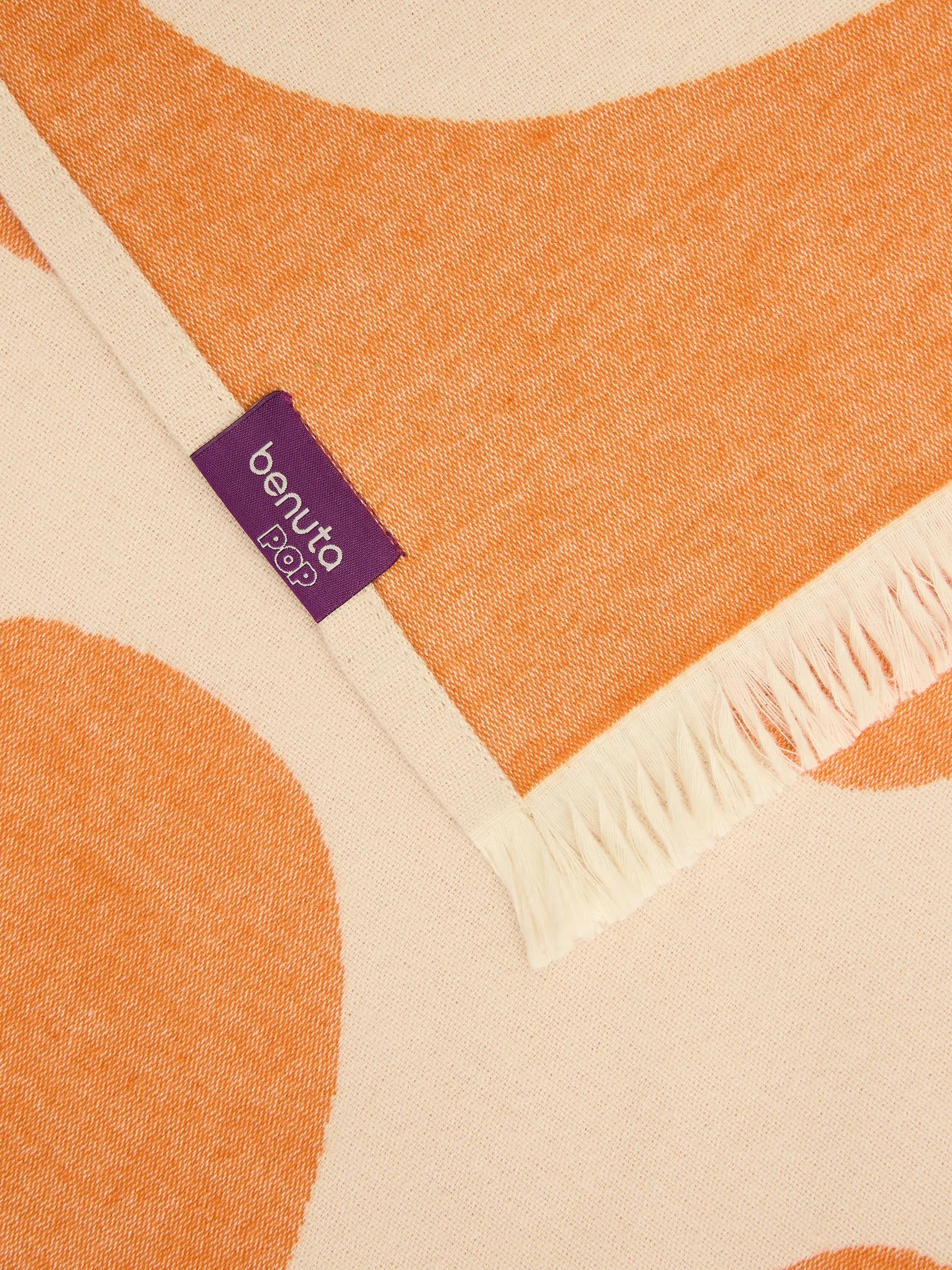 Cotton Blanket Jacky Orange