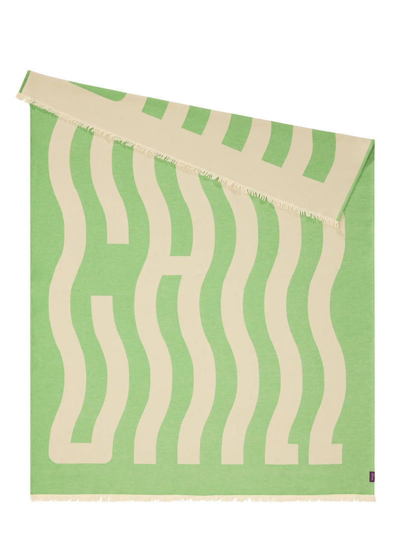 Cotton Blanket Jacky Green