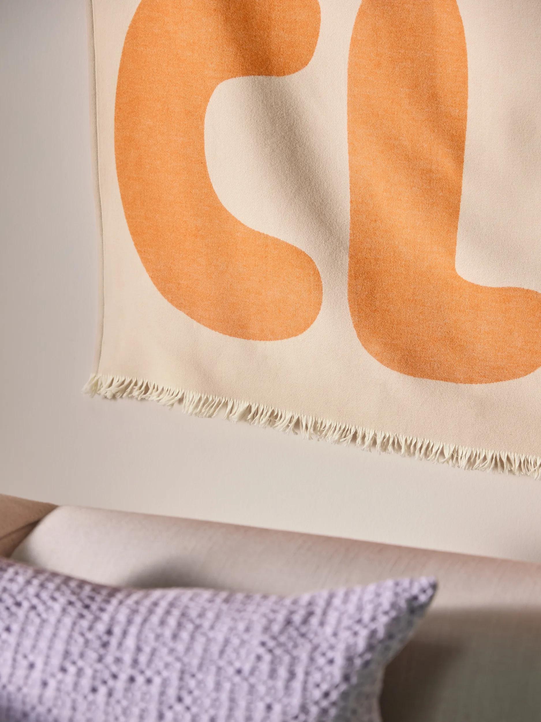 Cotton Blanket Jacky Orange