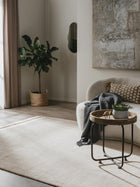 Rug made from recycled material Jade Cream