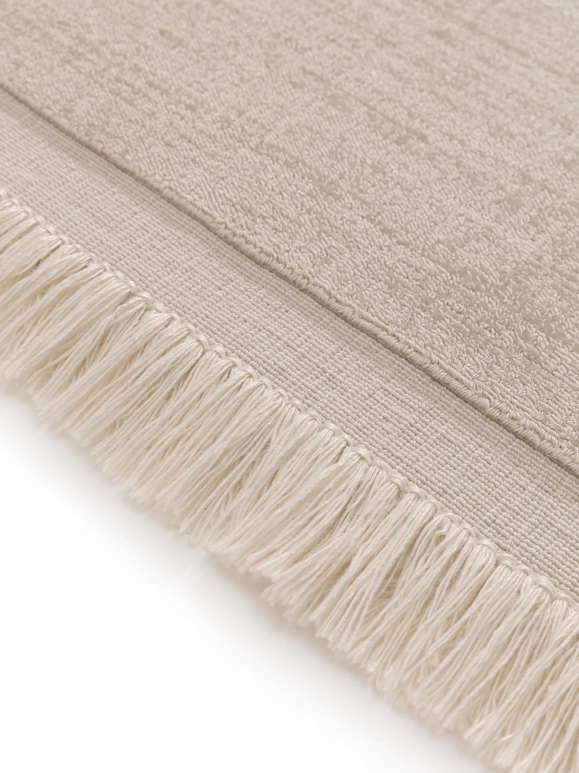Rug made from recycled material Jade Cream