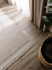 Rug made from recycled material Jade Light Grey