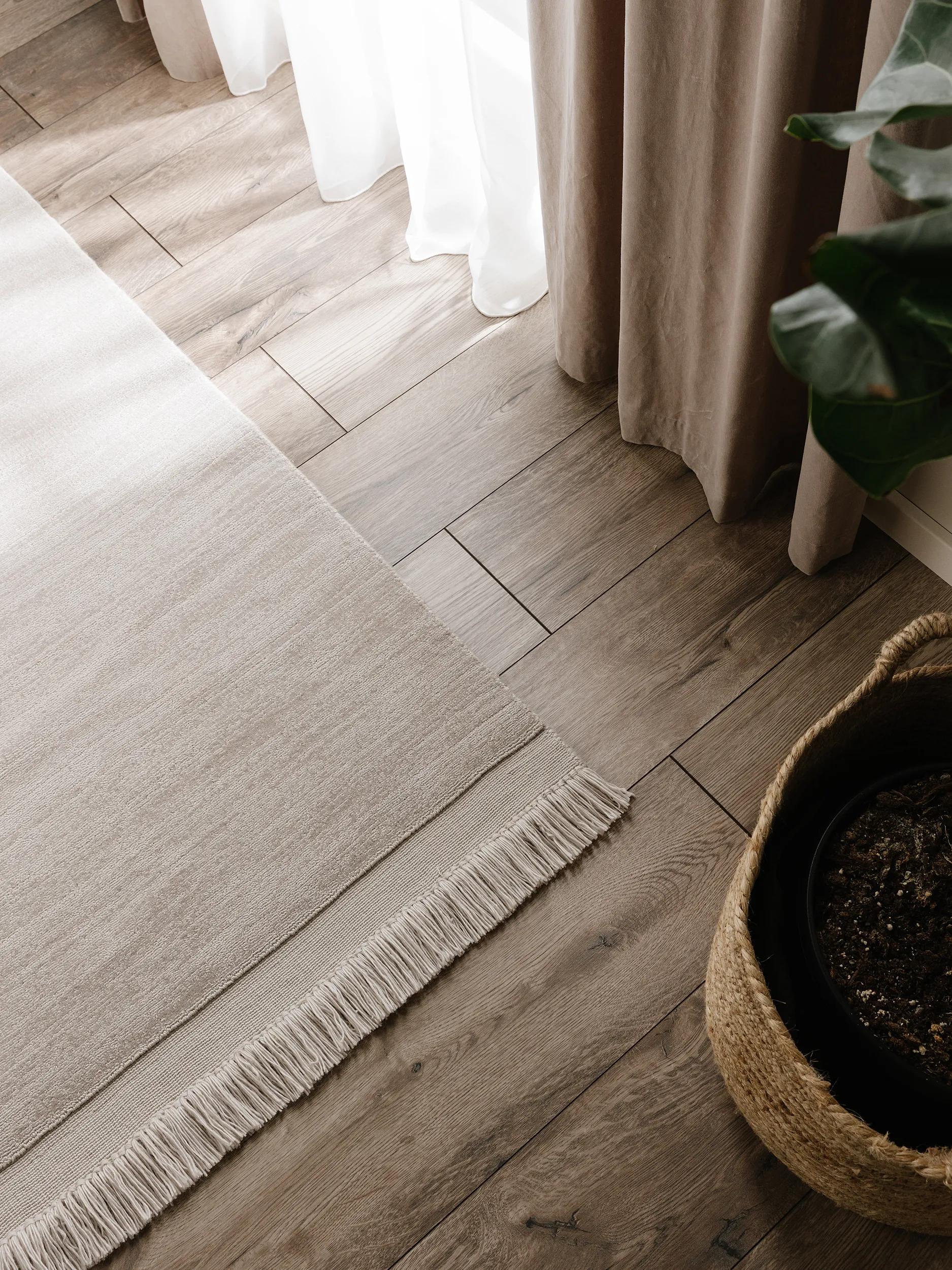 Rug made from recycled material Jade Light Grey