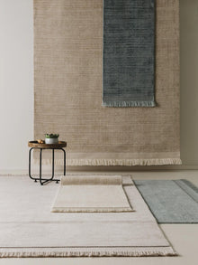 Rug made from recycled material Jade Light Grey