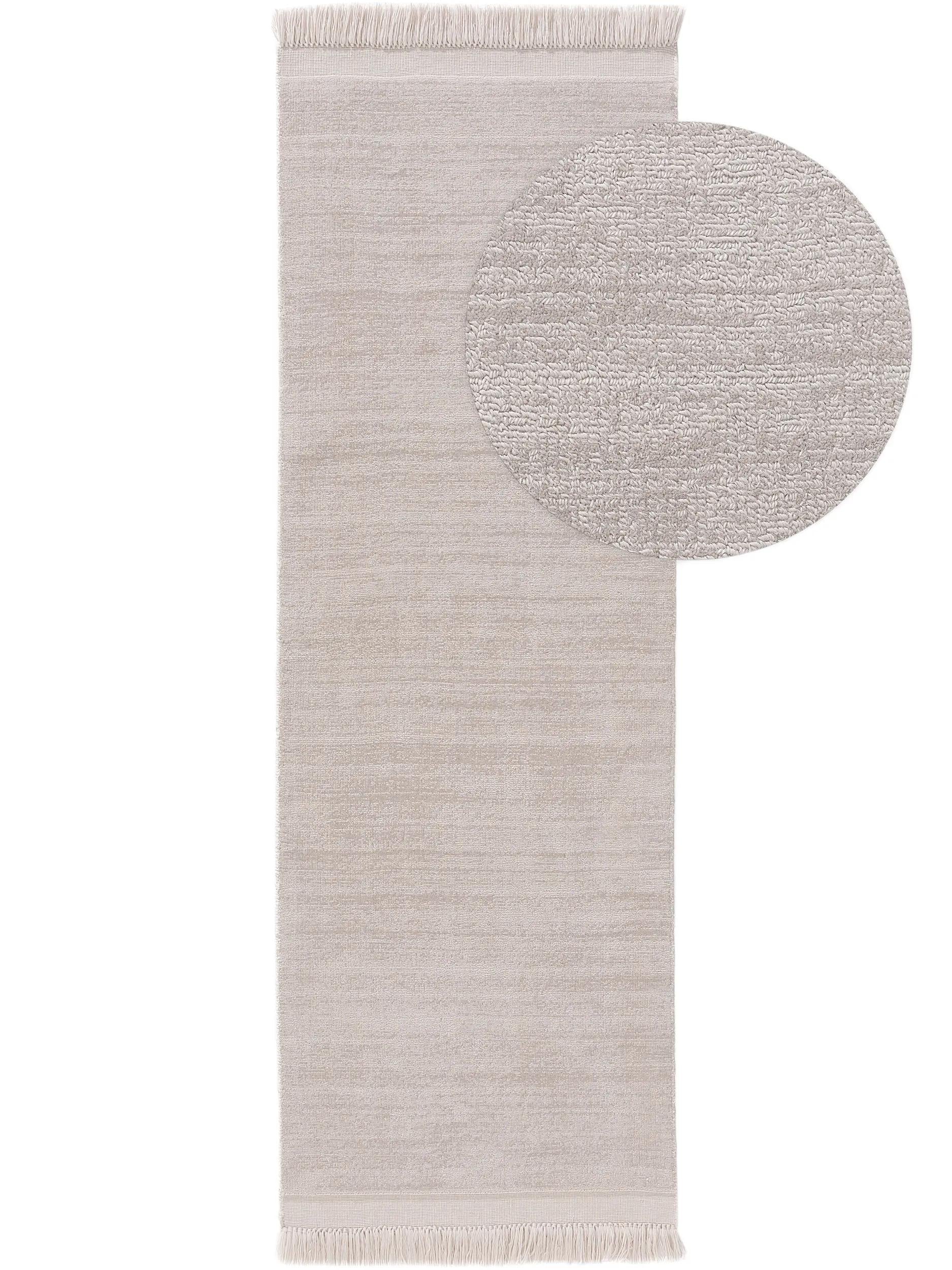 Rug made from recycled material Jade Light Grey
