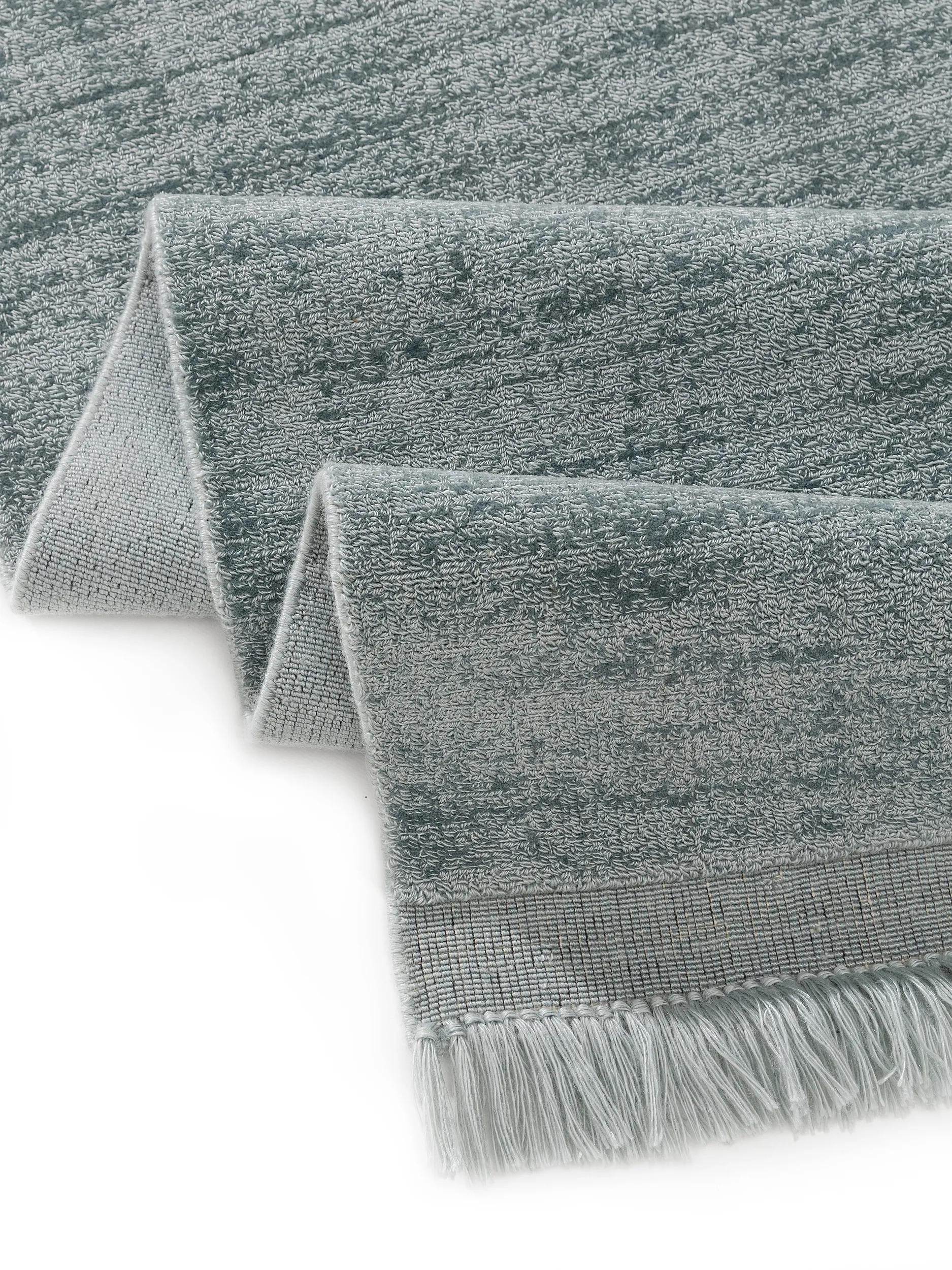 Rug made from recycled material Jade Turquoise