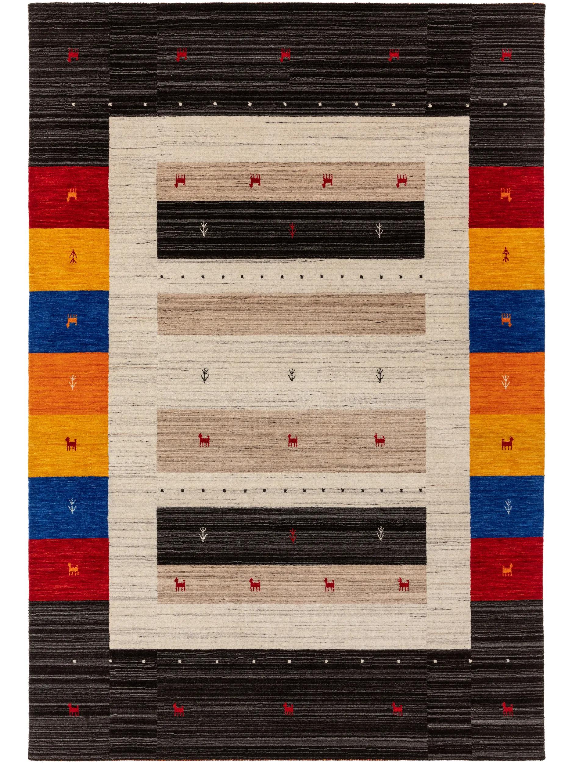 Wool Rug Jamal Multicolour
