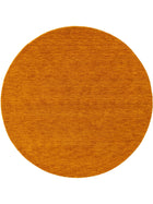 Round Wool Rug Jamal Yellow