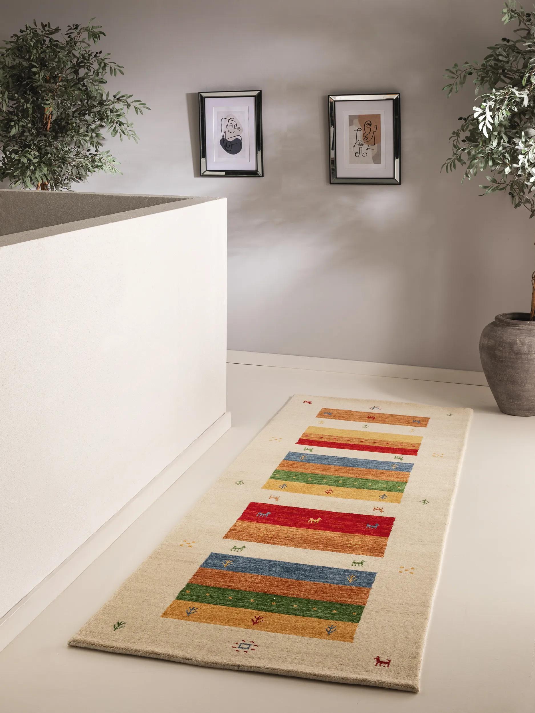 Wool Runner Jamal Multicolour/Beige