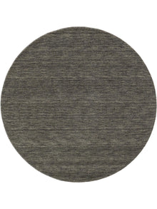 Round Wool Rug Jamal Grey
