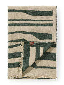 Blanket Jana Cream/Green