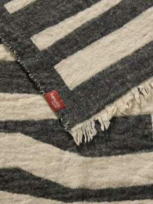 Decke Jana Creme/Grau