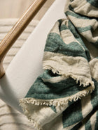 Blanket Jana Cream/Green