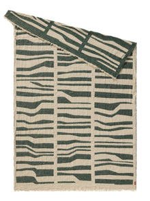 Blanket Jana Cream/Green